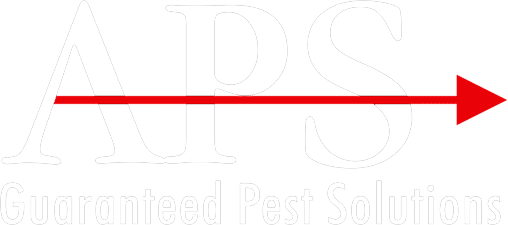 APS pest control Lindale, Longview, and Tyler Texas logo - white version